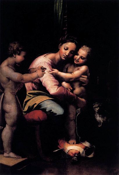 Virgin and Child with the Infant St John